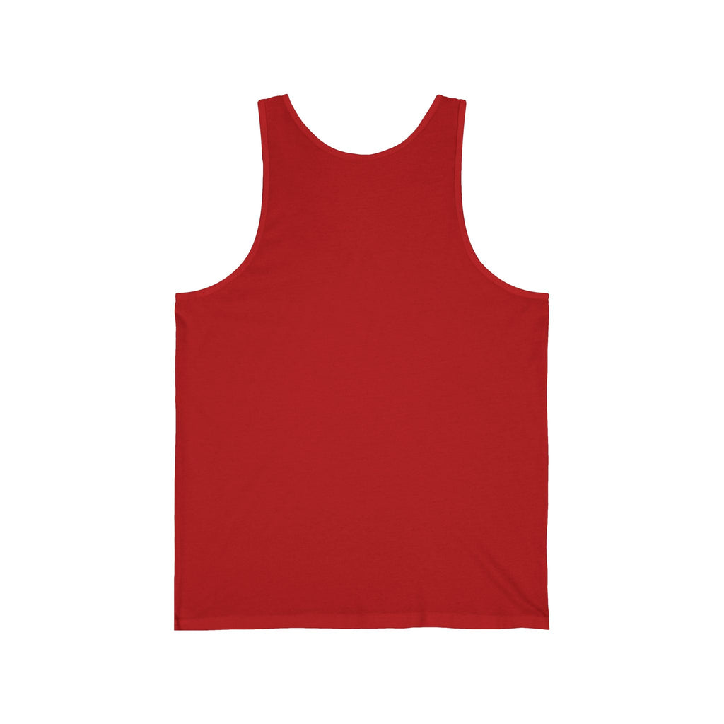 Fueled by Coffee and Weed – Unisex Jersey Tank Top