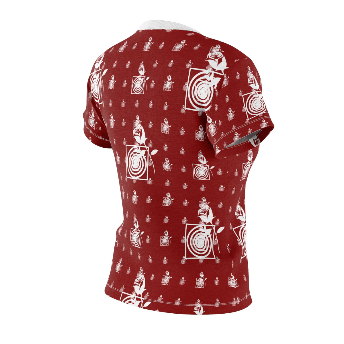Rose Garden Women's Floral Design Top Boho Style Shirt