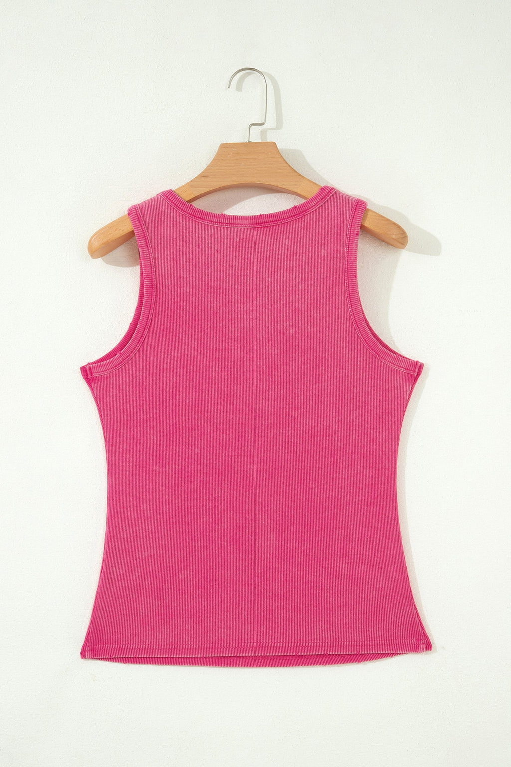 Solid Distressed Ribbed Mineral Wash Tank