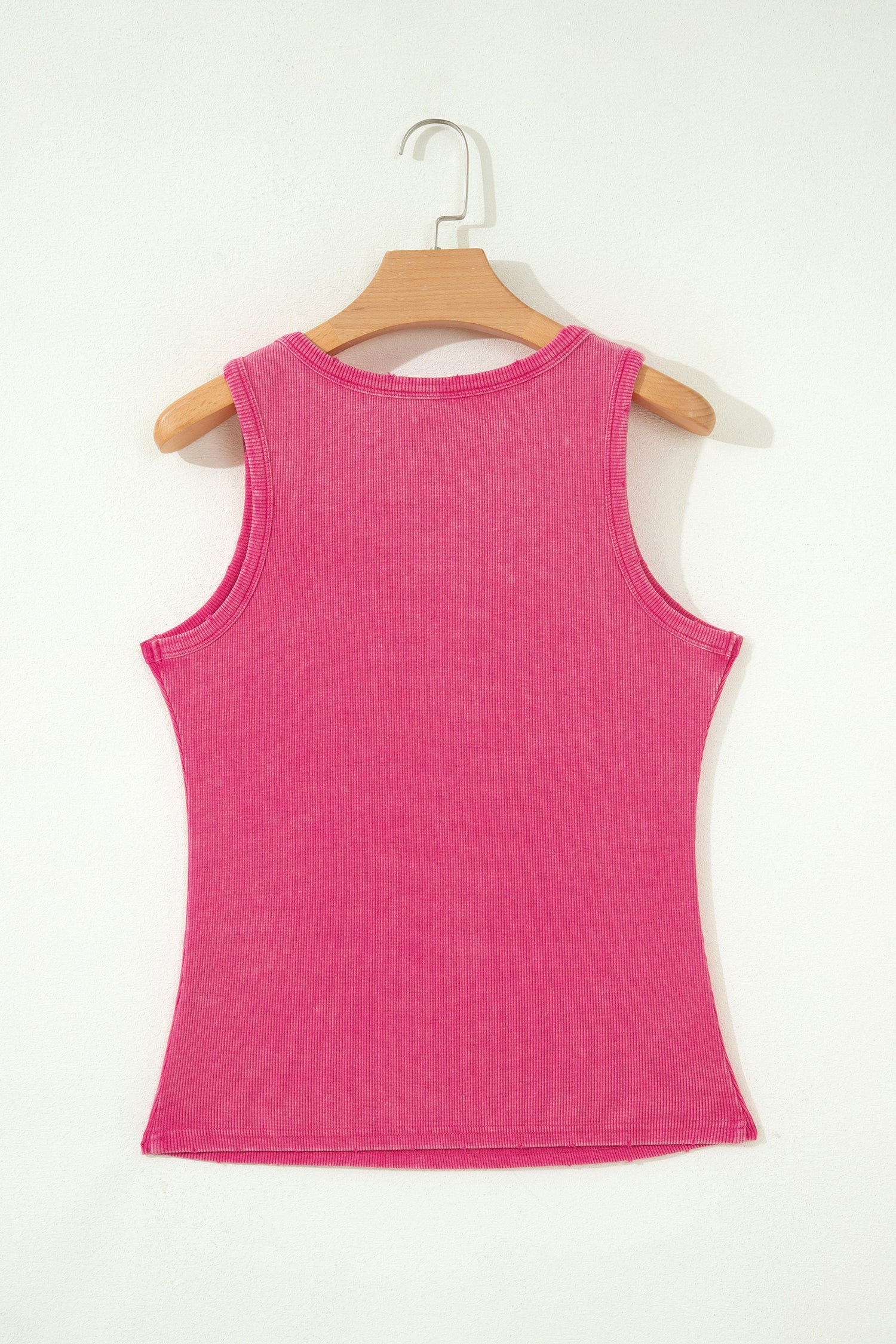 Solid Distressed Ribbed Mineral Wash Tank