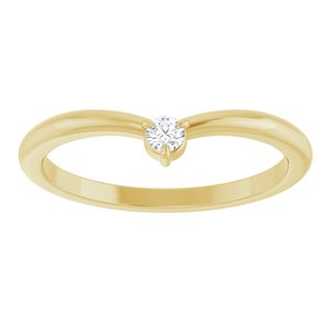 Stackable V Ring