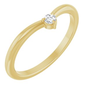 Stackable V Ring