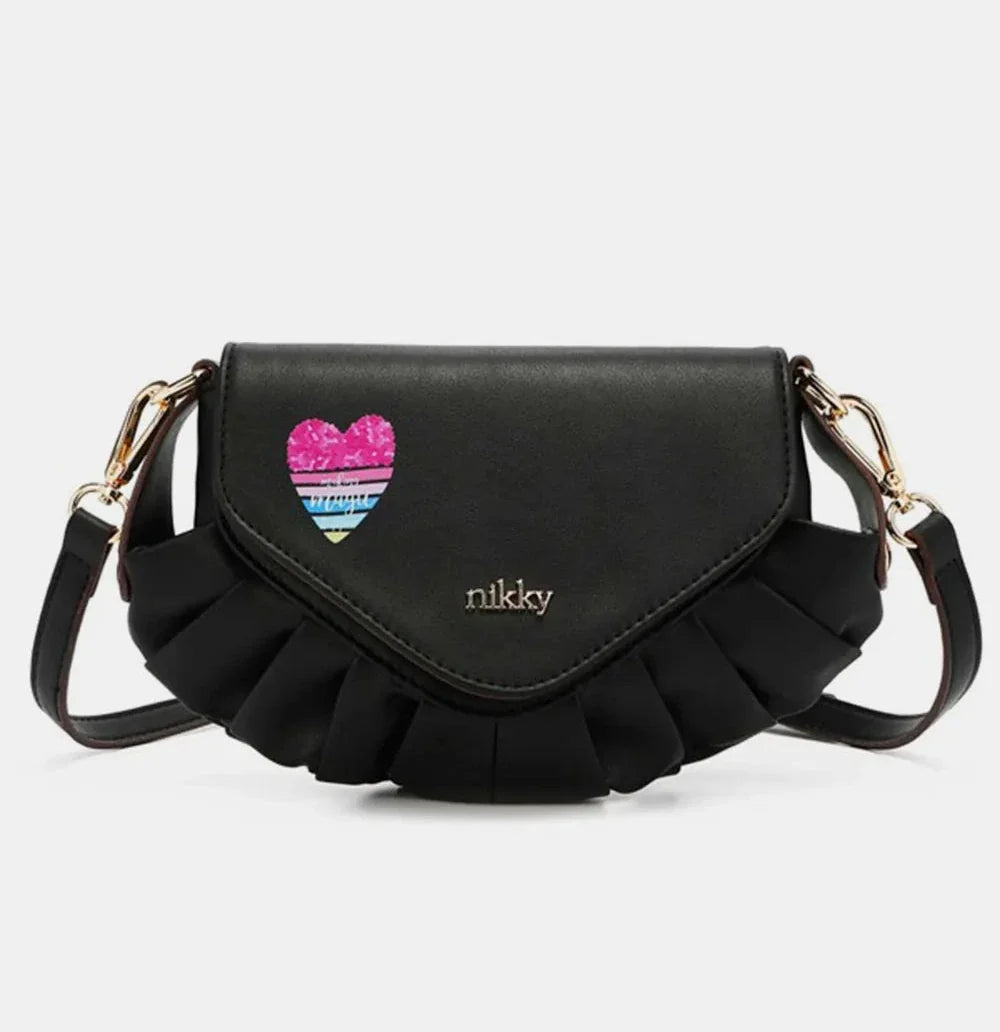 Nicole Lee USA Graphic Crossbody Bag