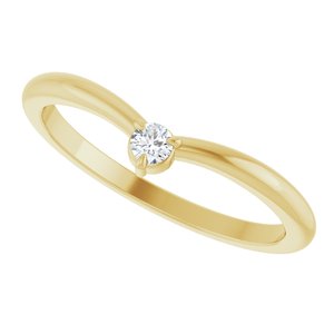 Stackable V Ring