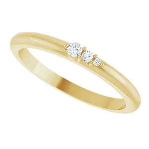 Graduated Stackable Ring