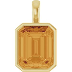 Solitaire Pendant