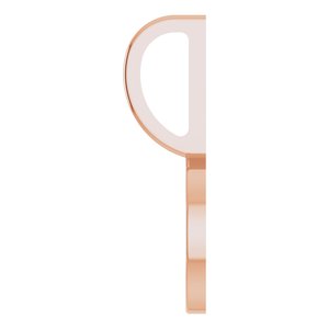 14K Rose Gold Smiley Face Charm/Pendant – image 3