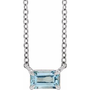 Claw-Prong Solitaire Necklace or Center
