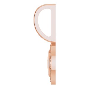 14K Rose Gold Smiley Face Charm/Pendant Mounting – image 5