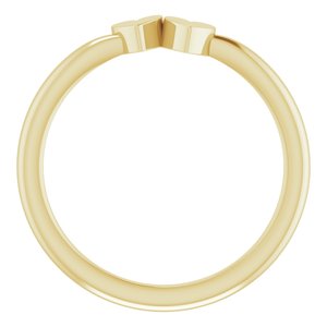 Family Engravable Heart Ring