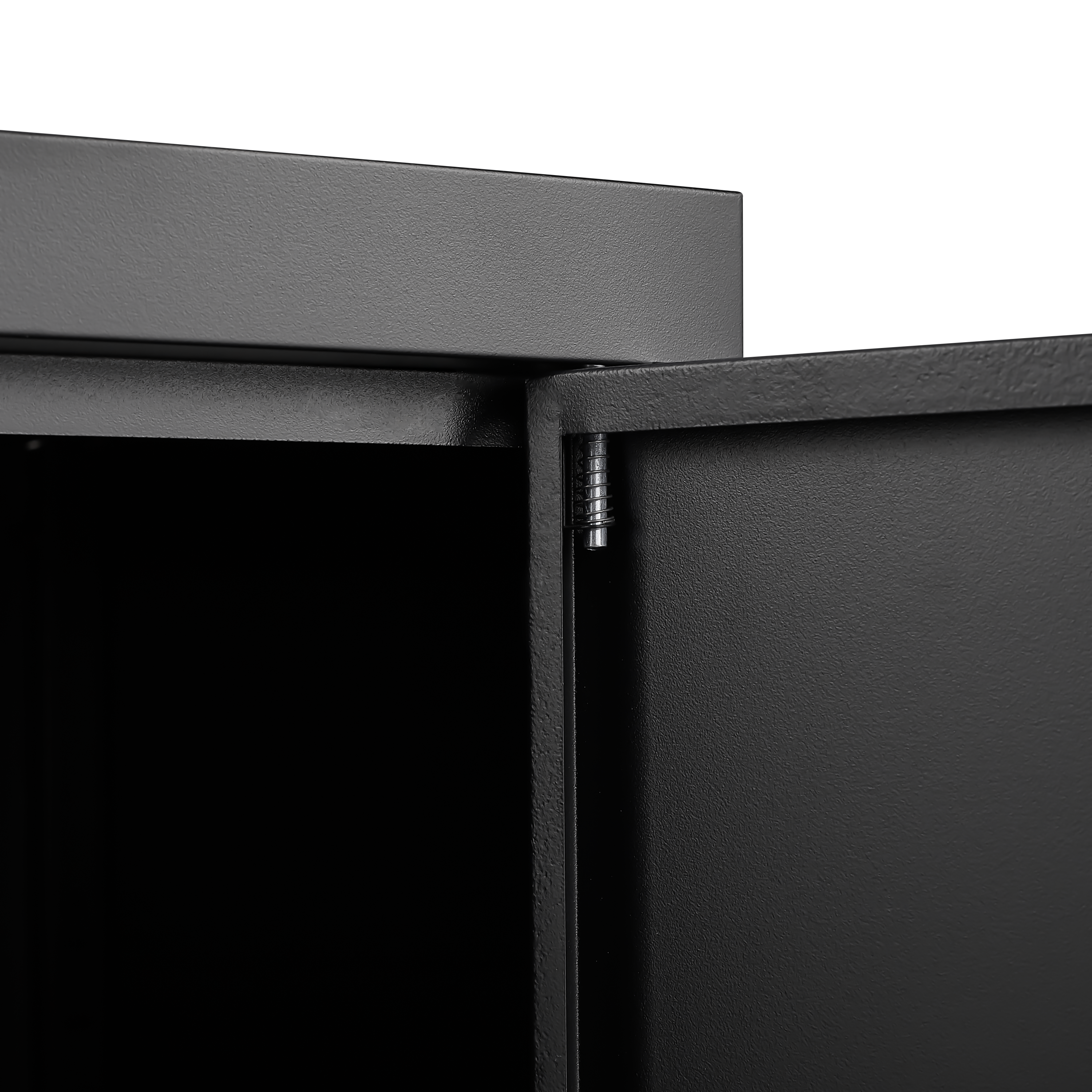 Storage Locker,File Organizer, Storage Cabinet with Door Locks and Two Adjustable Shelves, Suitable as a Cabinet for Home, Office, School & Garage Use