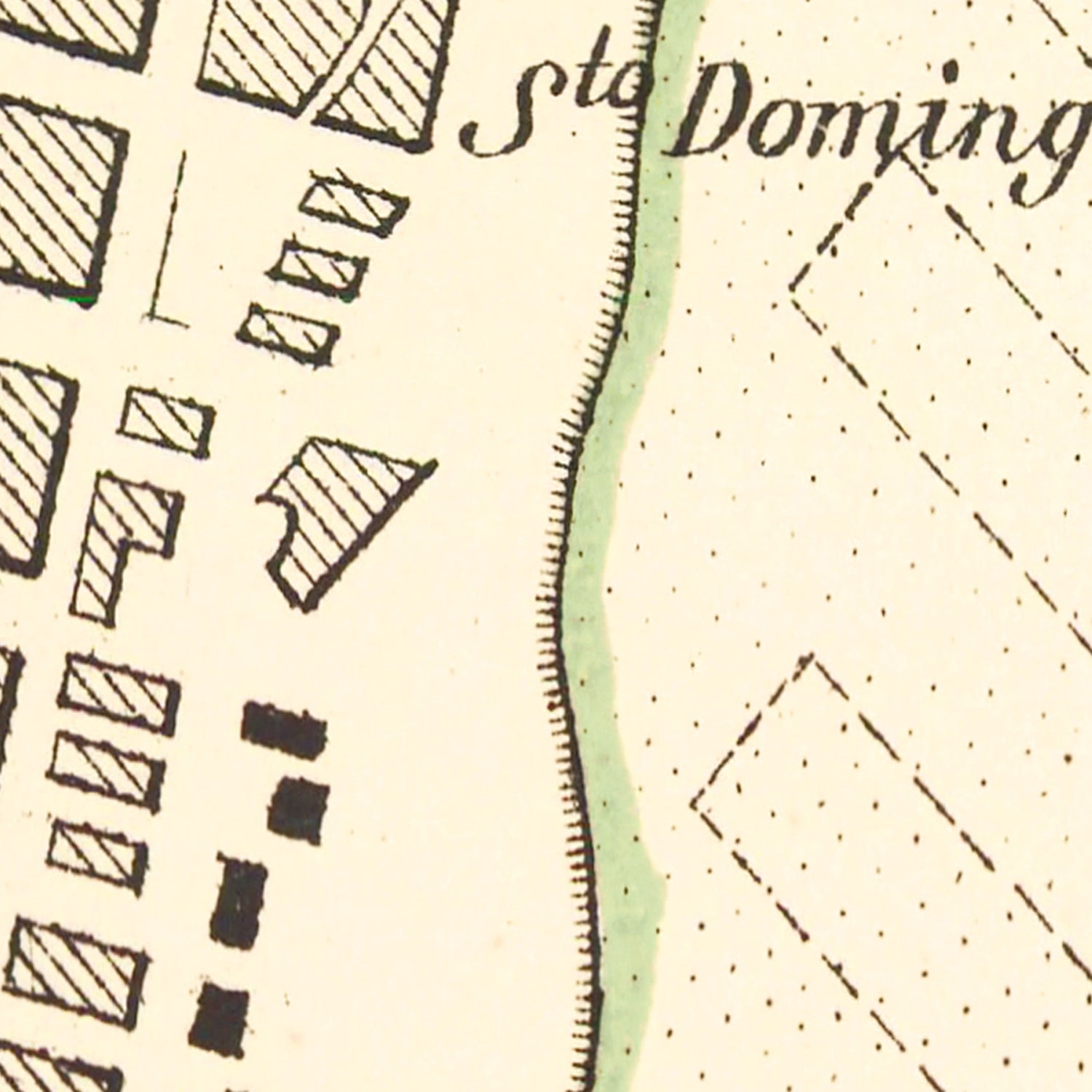 Vintage Map of Buenos Aires, Argentina 1884