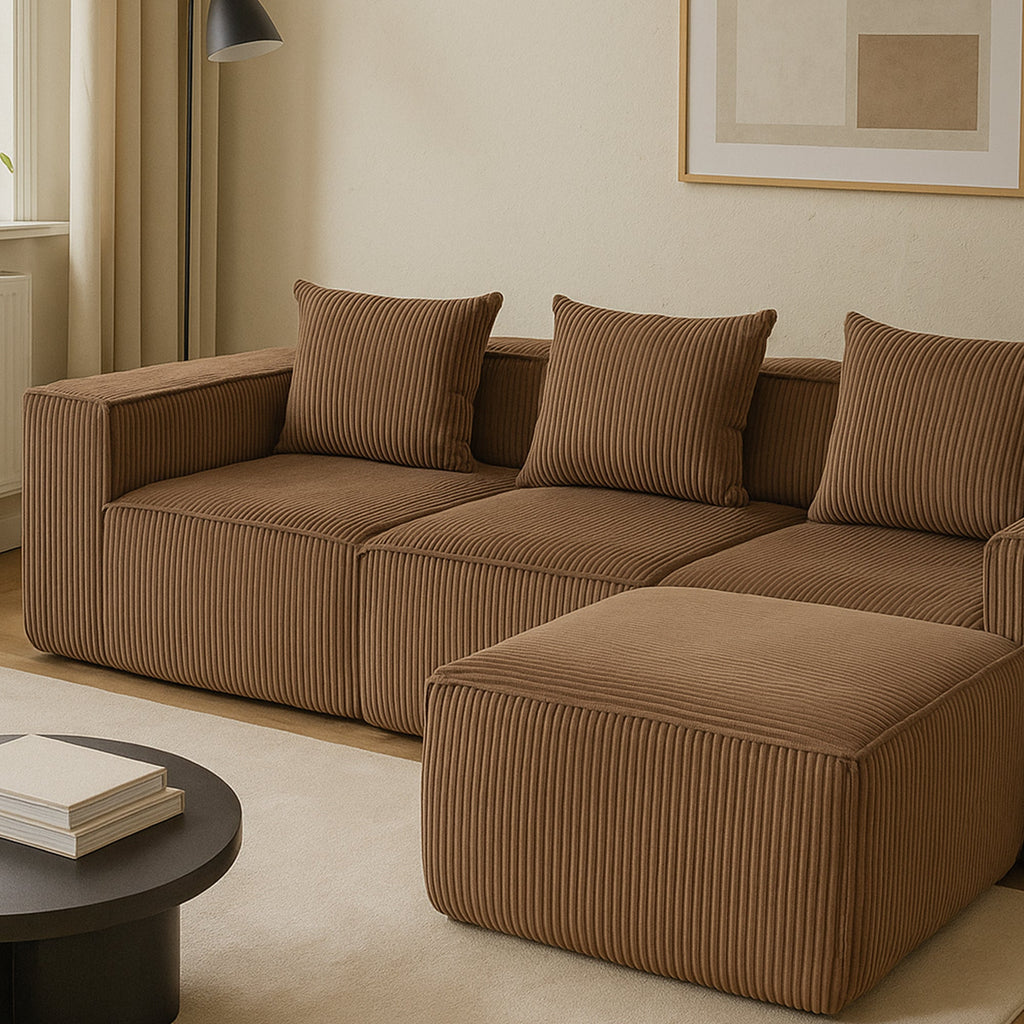 Multi person modular compression sofa that can be freely combined-33005-4