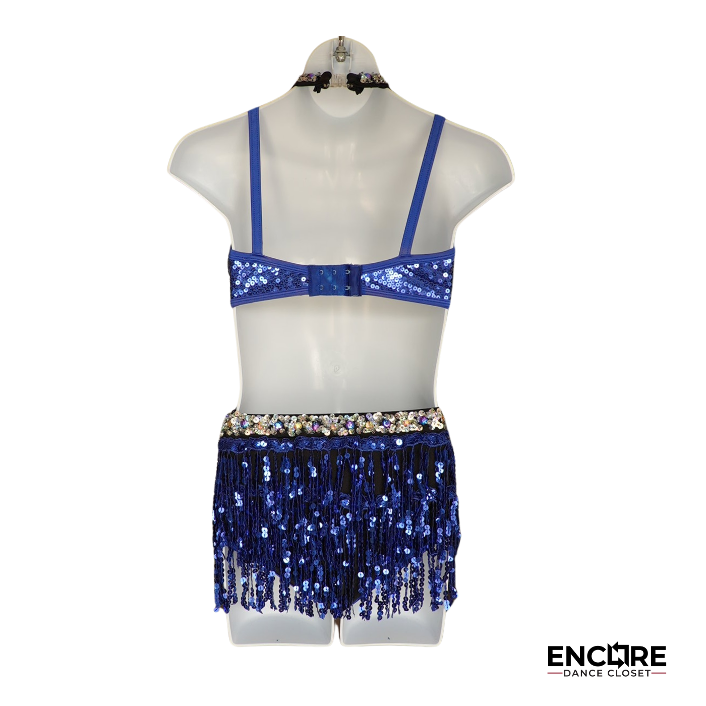 Dazzling Blue Jazz Costume