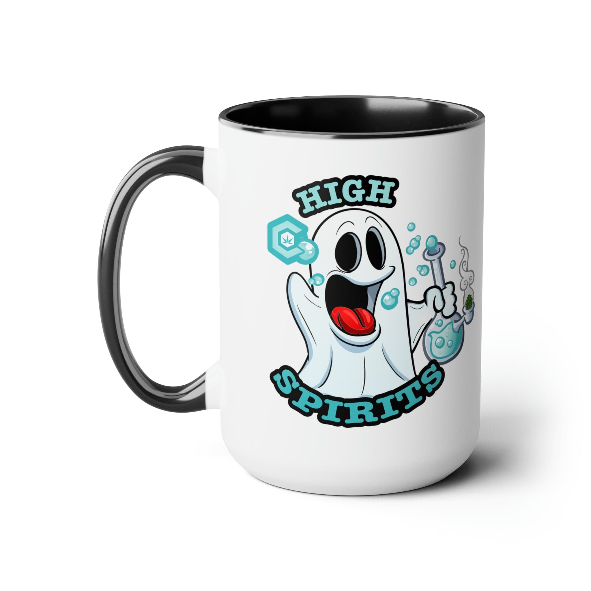 High Spirits Ghost with Bong 15oz Coffee Mug
