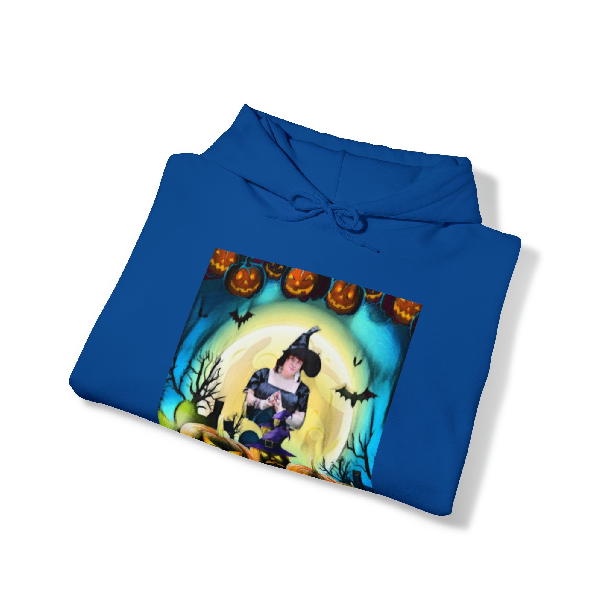 Scary Witch Unisex Heavy Blend™ Hooded Sweatshirt up to 5XL