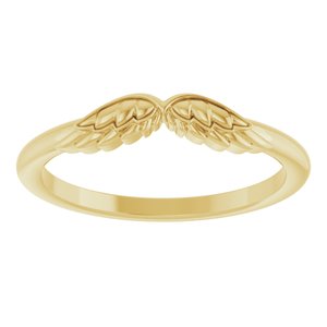 Stackable Angel Wings Ring