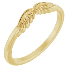 Stackable Angel Wings Ring