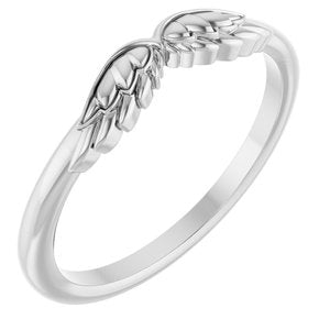 Stackable Angel Wings Ring