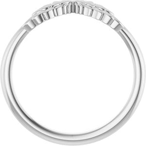 Stackable Angel Wings Ring