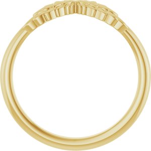 Stackable Angel Wings Ring