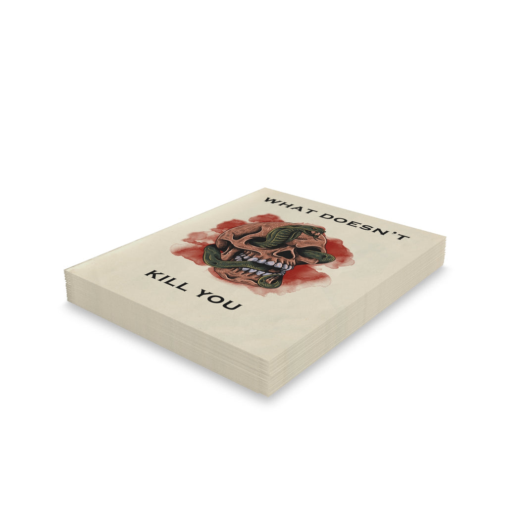 "What Doesn't Kill You" Funny Greeting Cards