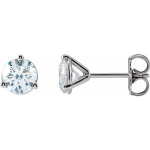 14K White Gold 1 1/5 CTW Lab-Grown Diamond Stud Earrings