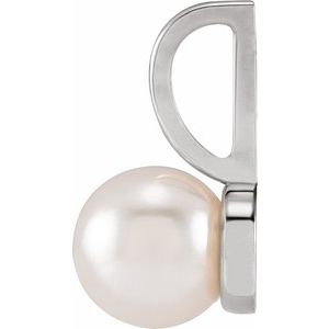 Pearl Solitaire Charm/Pendant