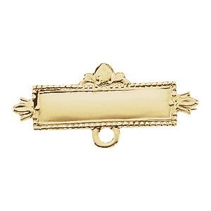 14K Yellow Gold Baptismal Pin