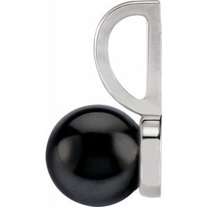Pearl Solitaire Charm/Pendant