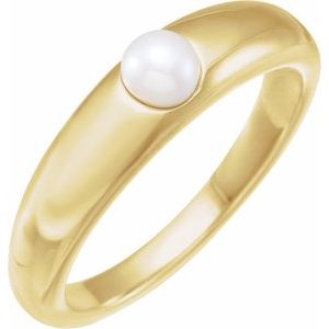 Pearl Dome Ring