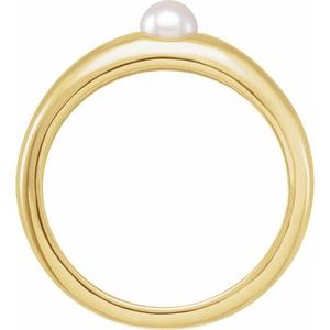 Pearl Dome Ring