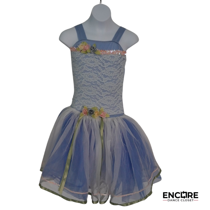 Blue Petal Dress