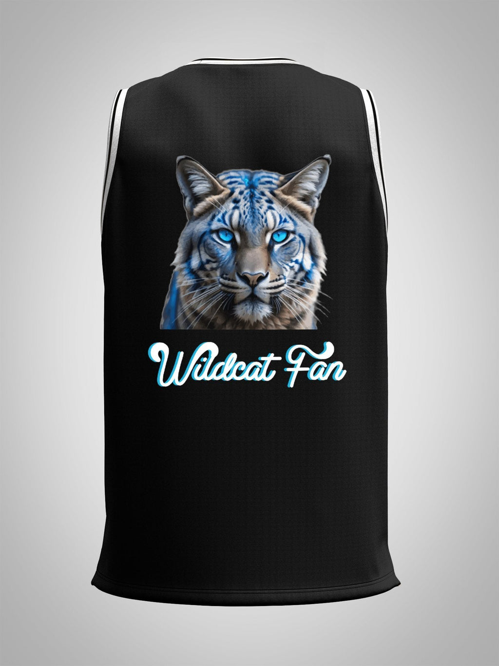 Wildcat Fan Adult Black Basketball Jersey | Ships From USA