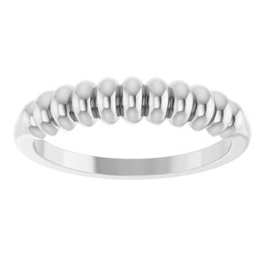 Puffed Stackable Ring