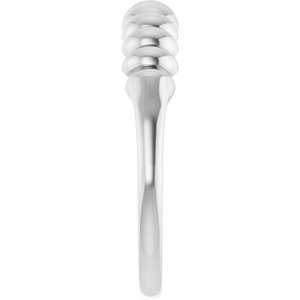 Puffed Stackable Ring