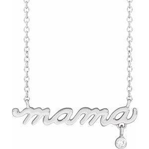 Accented Mama Necklace or Center