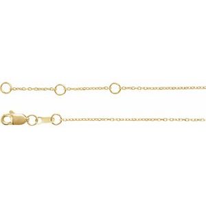 14K Yellow Mama 6 1/2-7 1/2" Bracelet