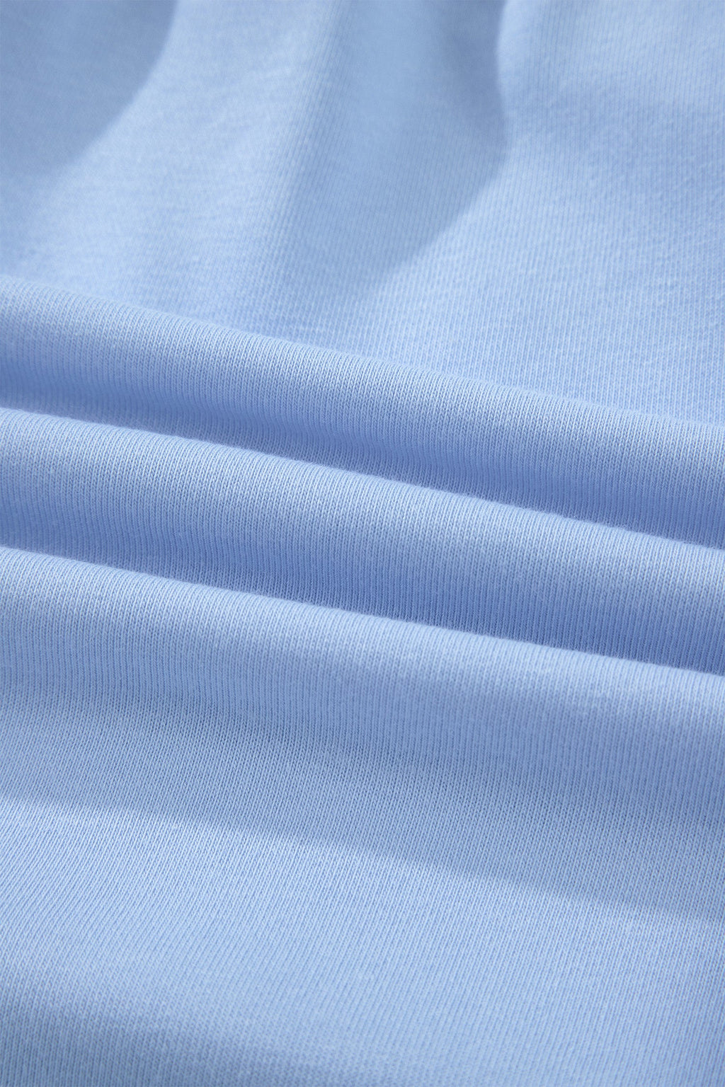 Solid Polo Tee & Elastic Waist Short Set