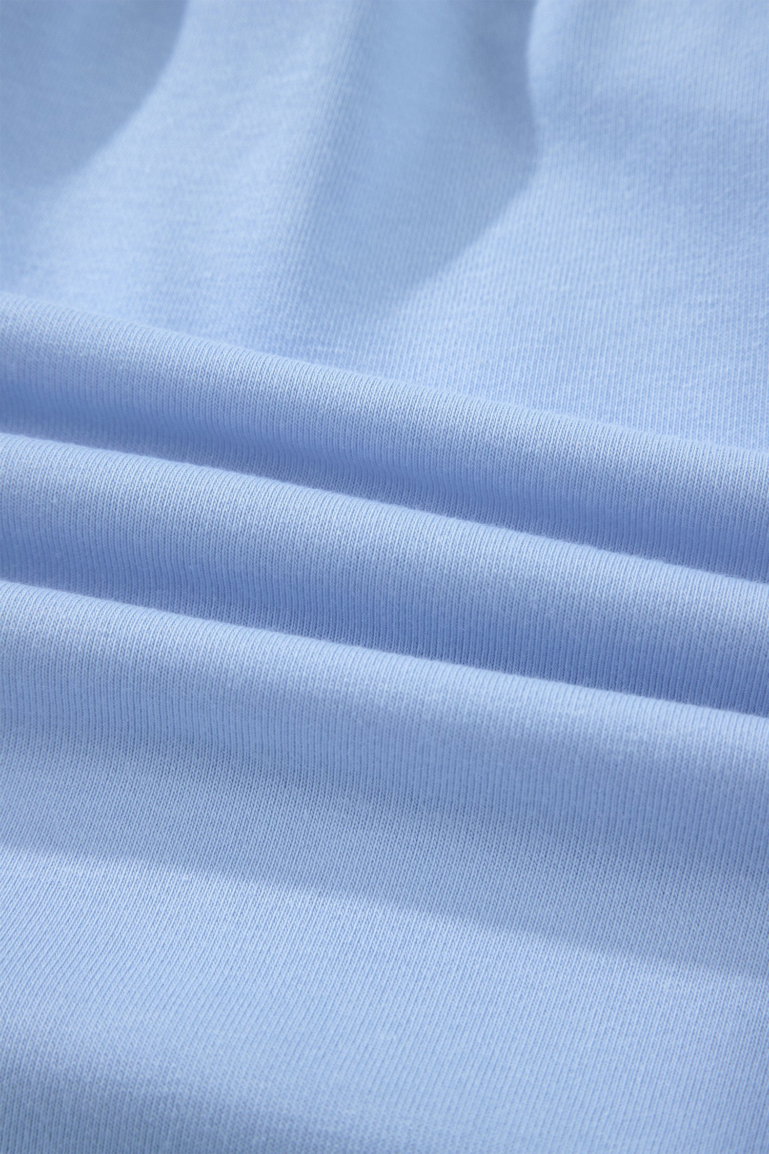 Solid Polo Tee & Elastic Waist Short Set