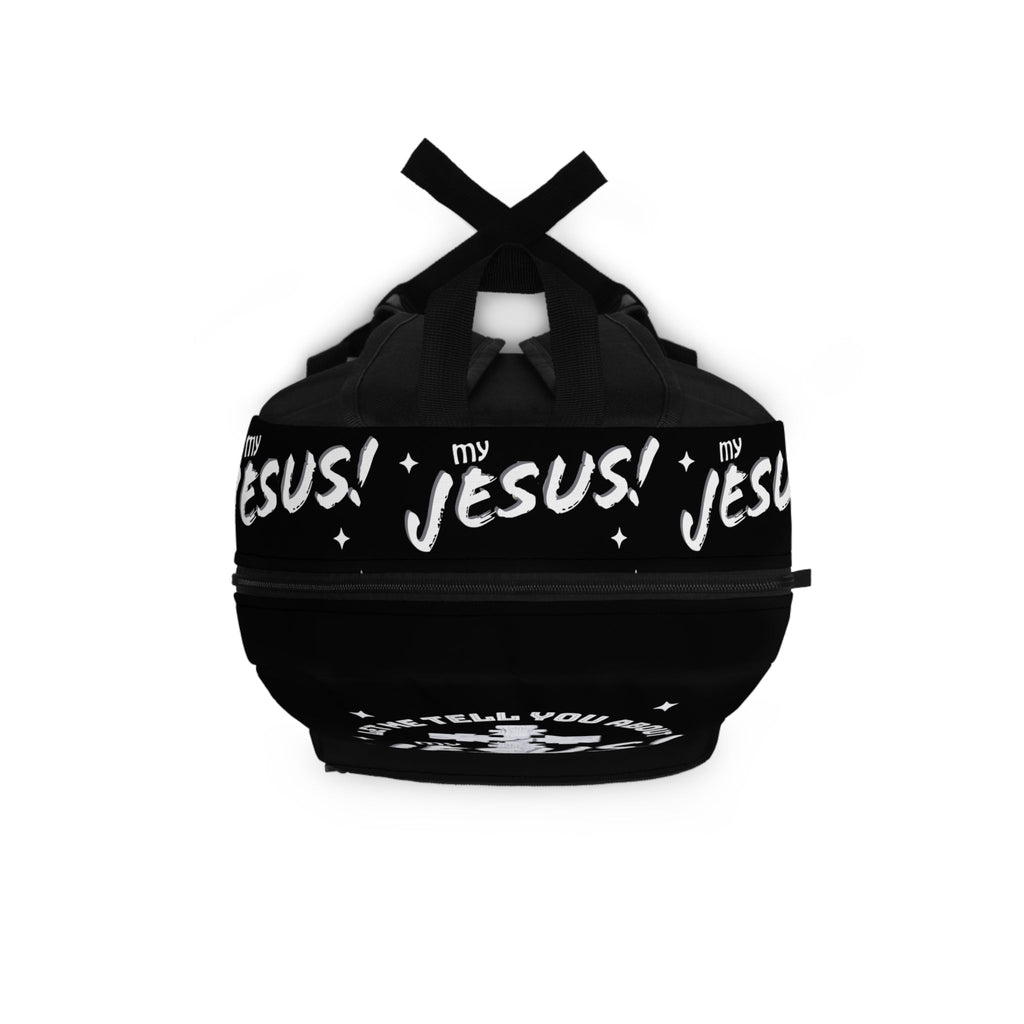 My Jesus Religious Backpack, Christian School Bag, Faith Backpack, Bible Study Backpack, Religious Gift, Religious Accessories
