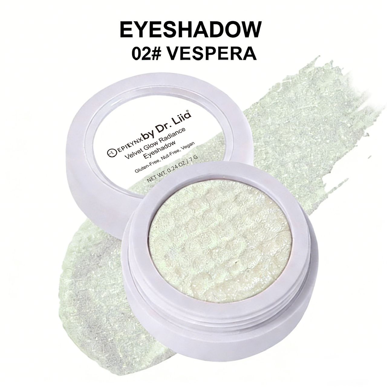 Velvet Glow Radiance Eyeshadow - Vegan, Gluten-Free, Nut-Free, Egg-Free