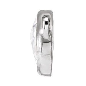 Platinum 1/6 CTW Rose-Cut Natural Diamond Necklace Center