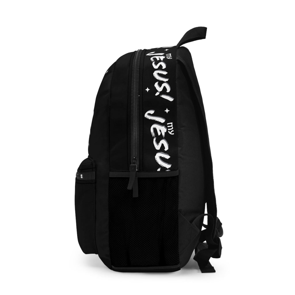 My Jesus Religious Backpack, Christian School Bag, Faith Backpack, Bible Study Backpack, Religious Gift, Religious Accessories
