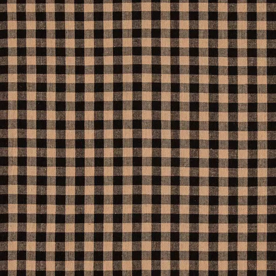 Brown Black Gingaham Changing Pad Cover
