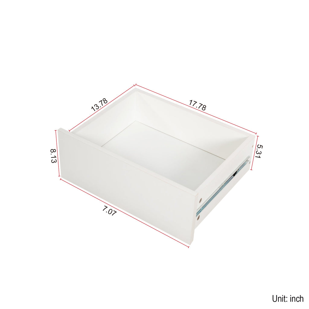L Shaped Computer Desk with Drawers, Modern Corner Home Office Desk with Reversible Storage Cabinet, Long Study Writing Desk Workstation for Home Office