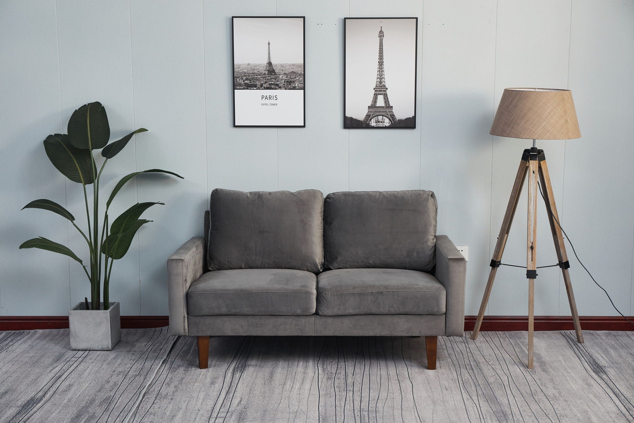 Comfortable Loveseat With Durable Construction