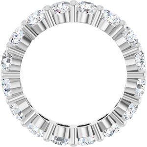 10K White Gold 4 1/3 CTW Lab-Grown Diamond Eternity Band Size 7