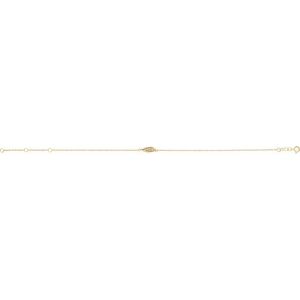 14K Yellow Gold .015 CTW Natural Diamond Angel Wing 6 1/2-7 1/2" Bracelet – image 2