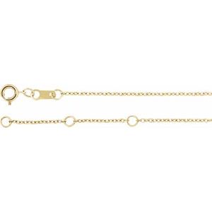 14K Yellow Gold 2 mm Round Accented Bar Bracelet Mounting – image 3